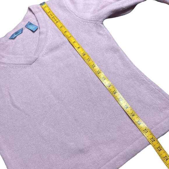 Angora Wool Blend Dusty Rose Sweater - Picture 5 of 8